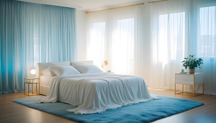Photo interior modern design room 3d illustration