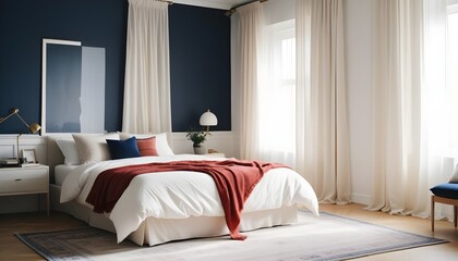 Photo interior modern design room 3d illustration