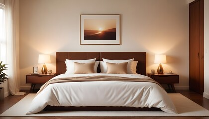 Photo interior modern design room 3d illustration