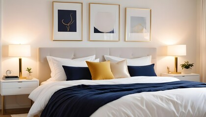 Photo interior modern design room 3d illustration