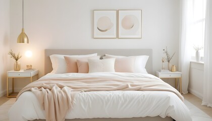 Photo interior modern design room 3d illustration