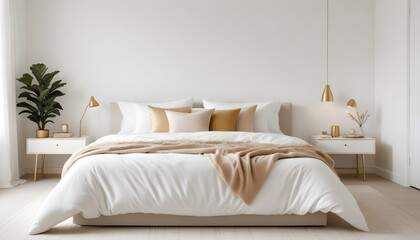 Photo interior modern design room 3d illustration