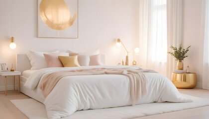 Photo interior modern design room 3d illustration