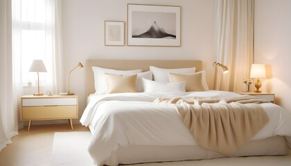 Photo interior modern design room 3d illustration