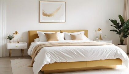 Photo interior modern design room 3d illustration