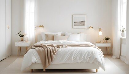 Photo interior modern design room 3d illustration