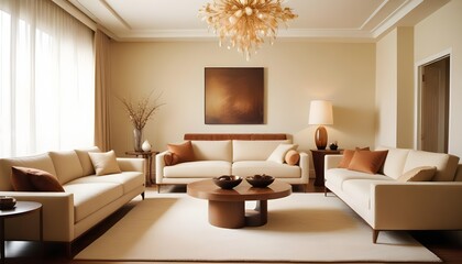 Photo interior modern design room 3d illustration