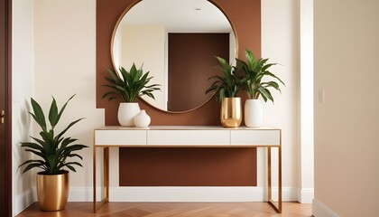 Photo interior modern design room 3d illustration