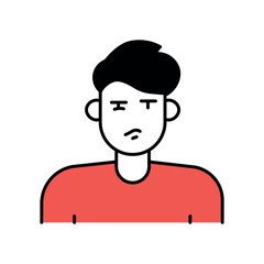 Neuropathy line black icon. Sign for web page, mobile app,