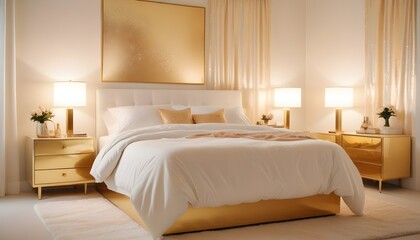 Photo interior modern design room 3d illustration