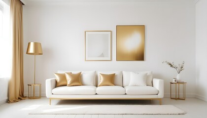Photo interior modern design room 3d illustration