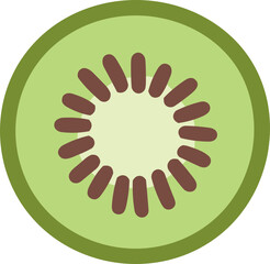 illustration of kiwi fruit