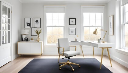 Fototapeta premium Photo interior modern design room 3d illustration