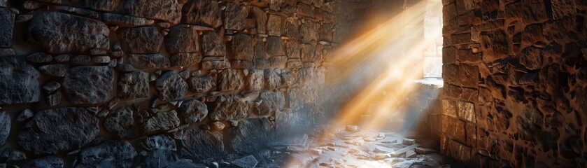 medieval stone dungeon 