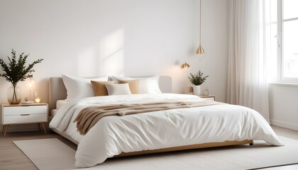 Photo interior modern design room 3d illustration