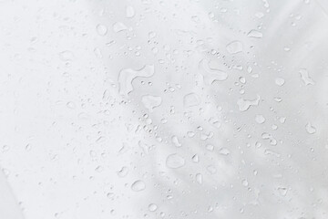 Water drops on white background, water drops pattern background