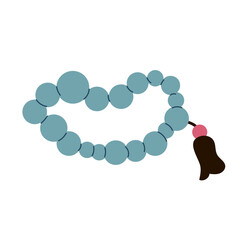 Beads for meditation yoga element hand drawn