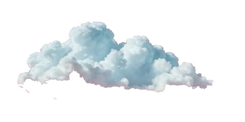 Vector realistic cutout clean cloud of smoke or fog. Fog or cloud on an isolated transparent background. Haze fog clouds on transparent background.