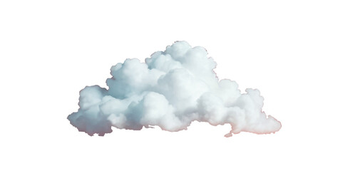 Vector realistic cutout clean cloud of smoke or fog. Fog or cloud on an isolated transparent background. Haze fog clouds on transparent background.