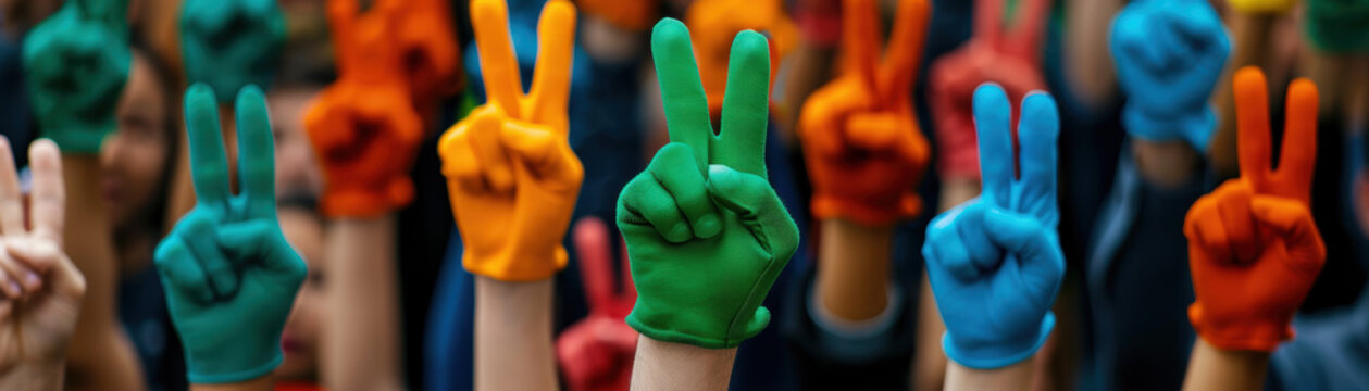 Deaf community rally advocating for rights, deaf, activism and solidarity