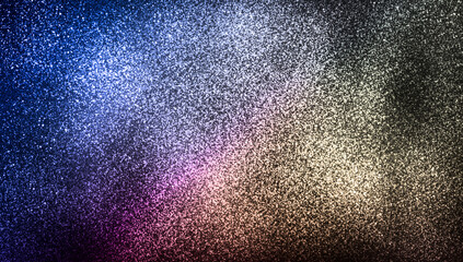 Abstract grungy texture gradient background. Distressed rough and damaged grungy template. Noise, grainy old tv analog defect no signal grungy texture.