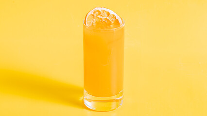 Juice glass isolated