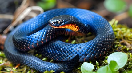 Eastern Indigo Snake. 