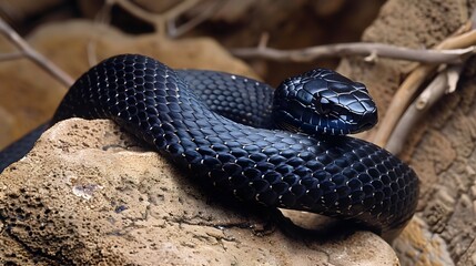 Eastern Indigo Snake. 