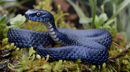 Eastern Indigo Snake. 