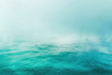 Fototapeta premium Serene Turquoise Ocean Water Background for Relaxation and Wellness Themes