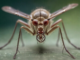 Fototapeta premium Mosquito Up-close