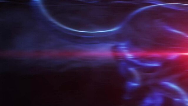 Particle Tiger Logo Intro Animation. Effect Panther Animal Spirit Energy