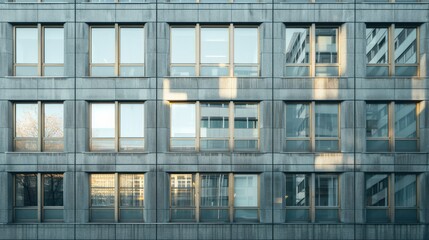Obraz premium office building exterior.