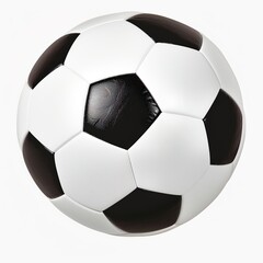 soccer ball on white background