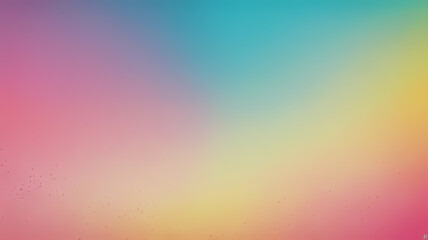 Obraz premium Vibrant Colorful Gradient Background with Pink Yellow and Turquoise for Modern Design.