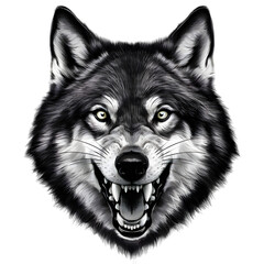 Fototapeta premium Wolf Head Image