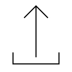 Direction Arrow Line Icon