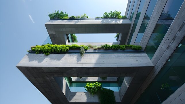 Modern Architecture with Lush Greenery in Polanco,Mexico City