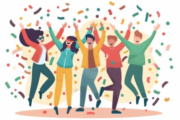 team building concept,job activities