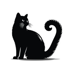 Obraz premium cat vector illustrations 