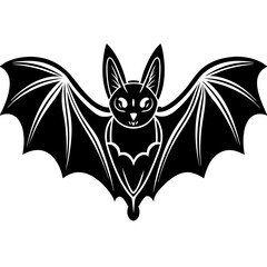 bat with wings