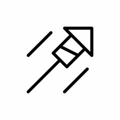 firework launch explosion fire icon