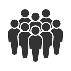 People icon. Group of people. Easy editable vector design.