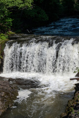 Fototapeta premium waterfall in the mountains