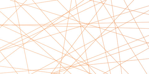 Obraz premium Abstract golden random chaotic liens with many triangles shape background. Luxury premium gold wavy lines background. Metal grid isolated on the white background. perfect random abstract line bg. 