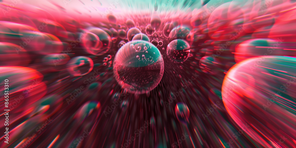 Poster abstract illustration of singularity concept. origin of life. space and science. background image. c