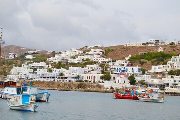  Mykonos harbour