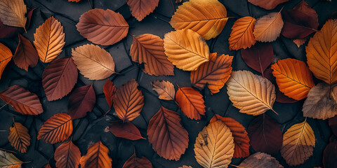 Fototapeta premium Herbstblätter Hintergrundmotiv Design