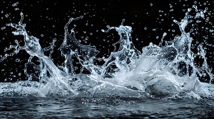 water splashes 