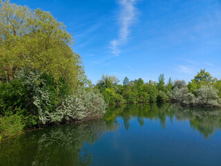 Fototapeta premium Humber riber in summer